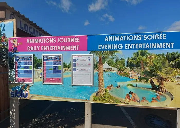 Campingplatz Mobilhome La Carabasse **** Vias